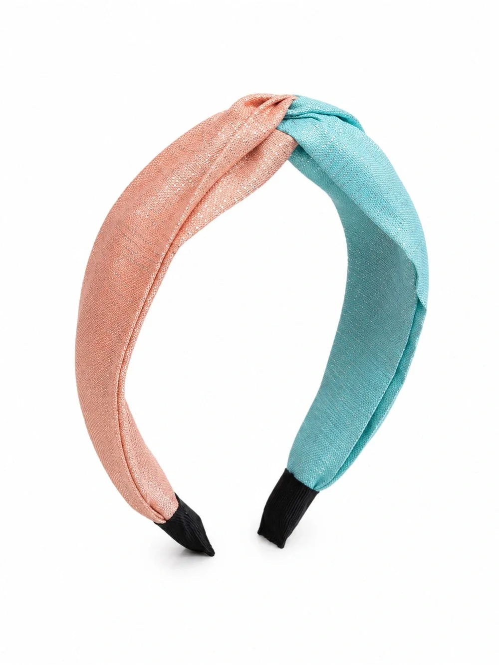 Pink & Aqua Knot Headband